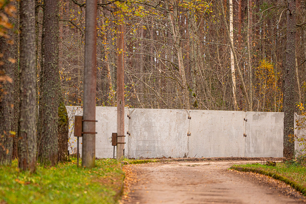 Новое ограждение
